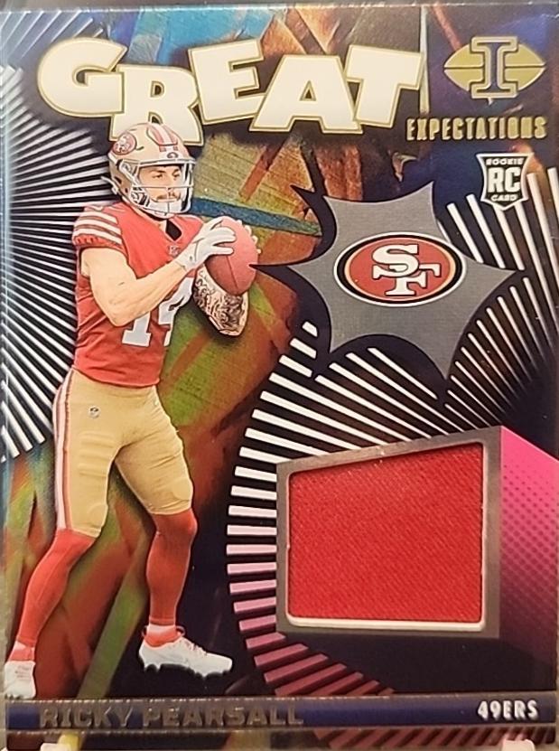 Ricky Pearsall #GE-RPL Football Cards 2024 Panini Illusions Great Expectations