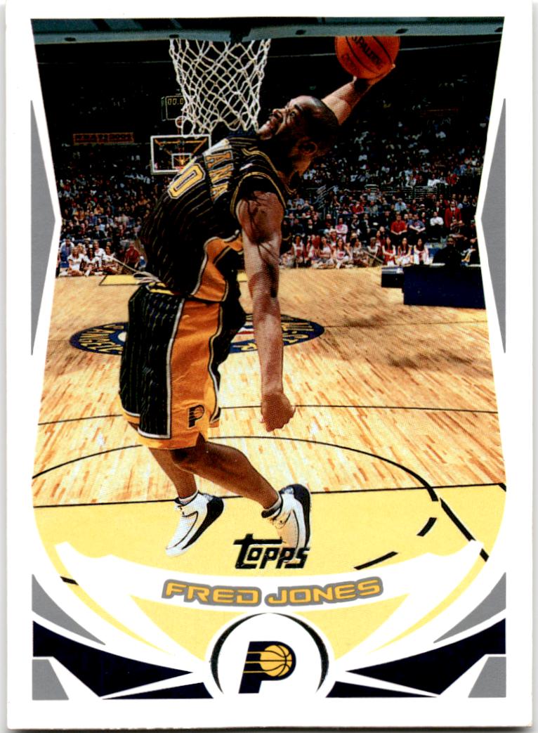 Fred Jones #7 Basketball Cards 2004 Topps
