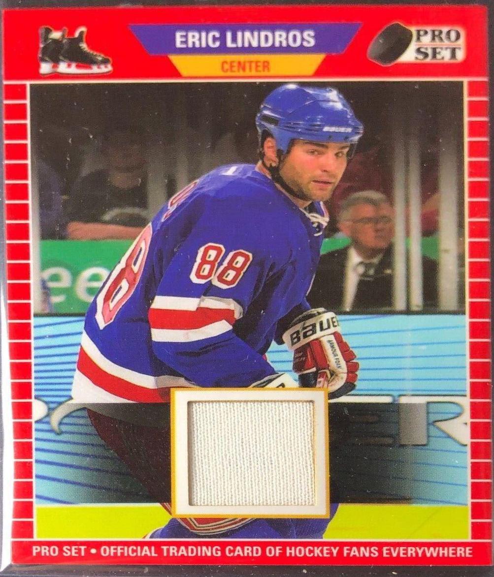 Eric Lindros #PSM-24 2021-22 Pro Set Hockey Memorabilia