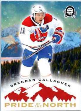 Brendan Gallagher #P-35 Hockey Cards 2018 O-Pee-Chee Coast-to-Coast Pride of the North