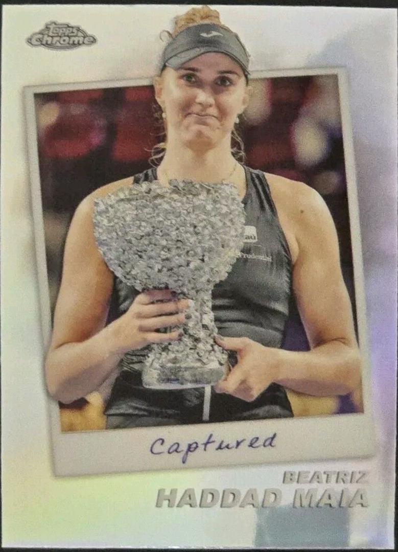 Beatriz Haddad Maia #CTD-BH Tennis Cards 2024 Topps Chrome Captured