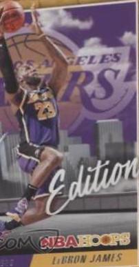 lebron James #14 Basketball Cards 2020 Panini Hoops City Edition