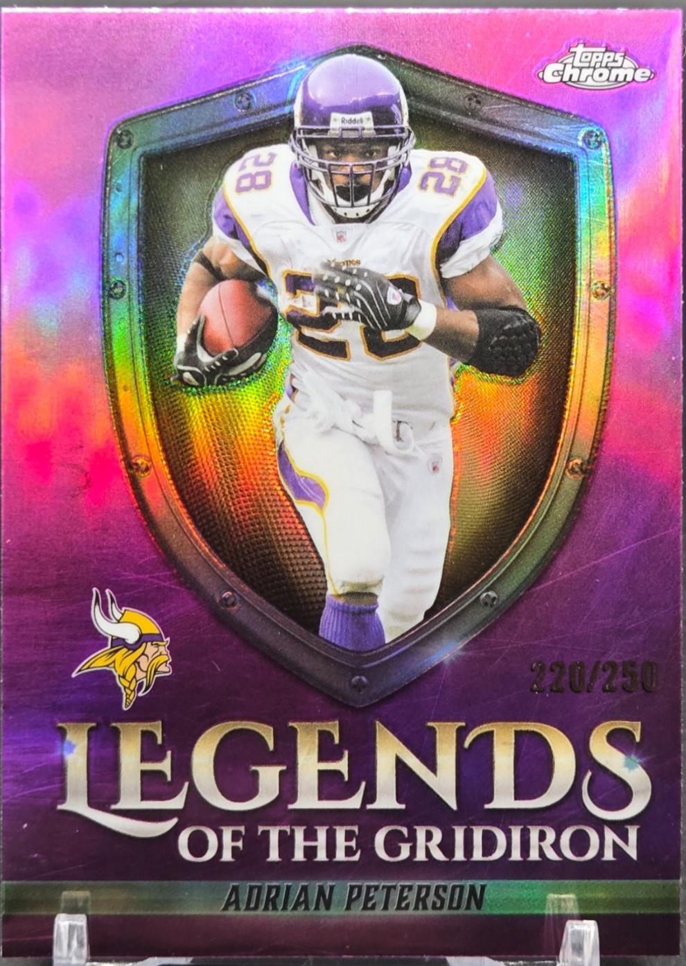 Adrian Peterson [Pink Refractor] #LOG-15