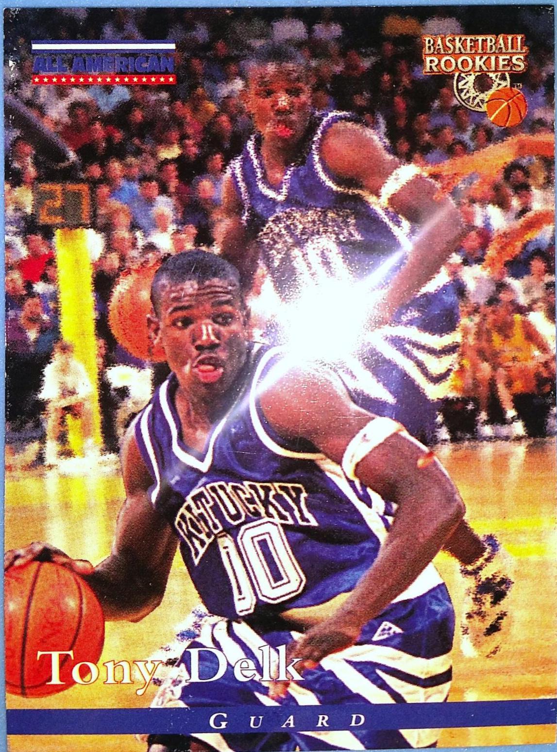 Tony Delk #90 Basketball Cards 1996 Score Board Basketball Rookies
