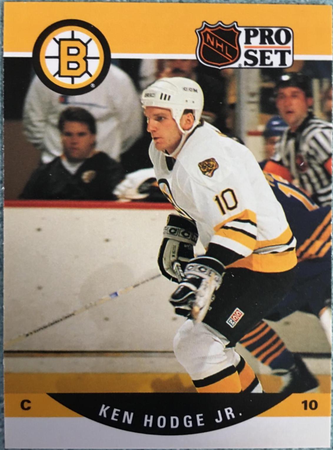 Ken Hodge JR #587 Hockey Cards 1990 Pro Set