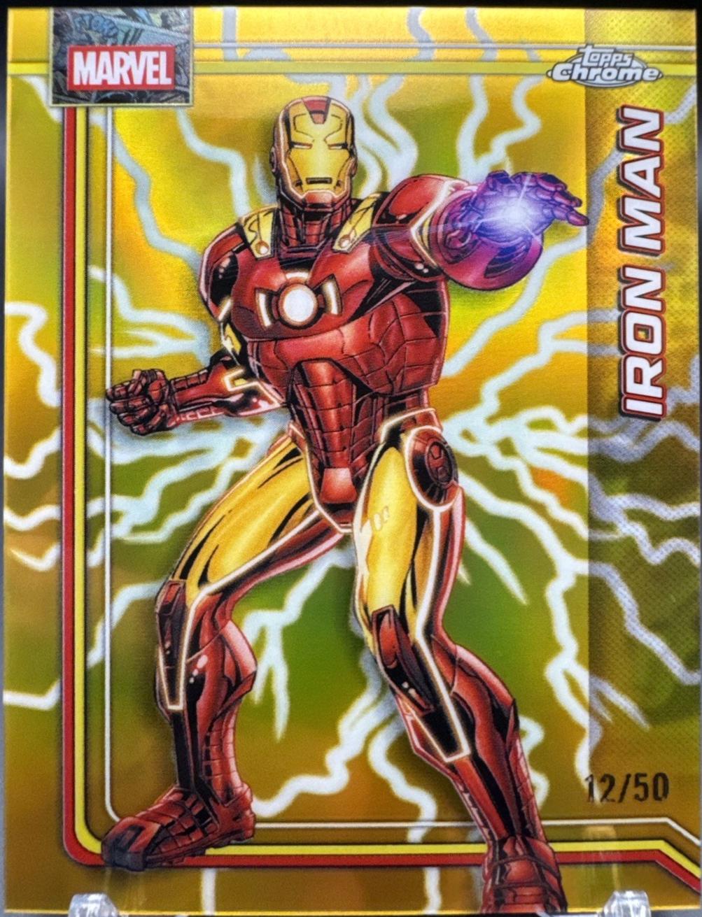 Iron Man [Gold Lightning] #57 Prices | Marvel 2026 Topps Chrome