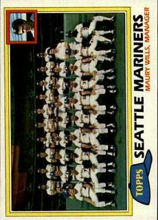 Seattle Mariners / Maury Wills