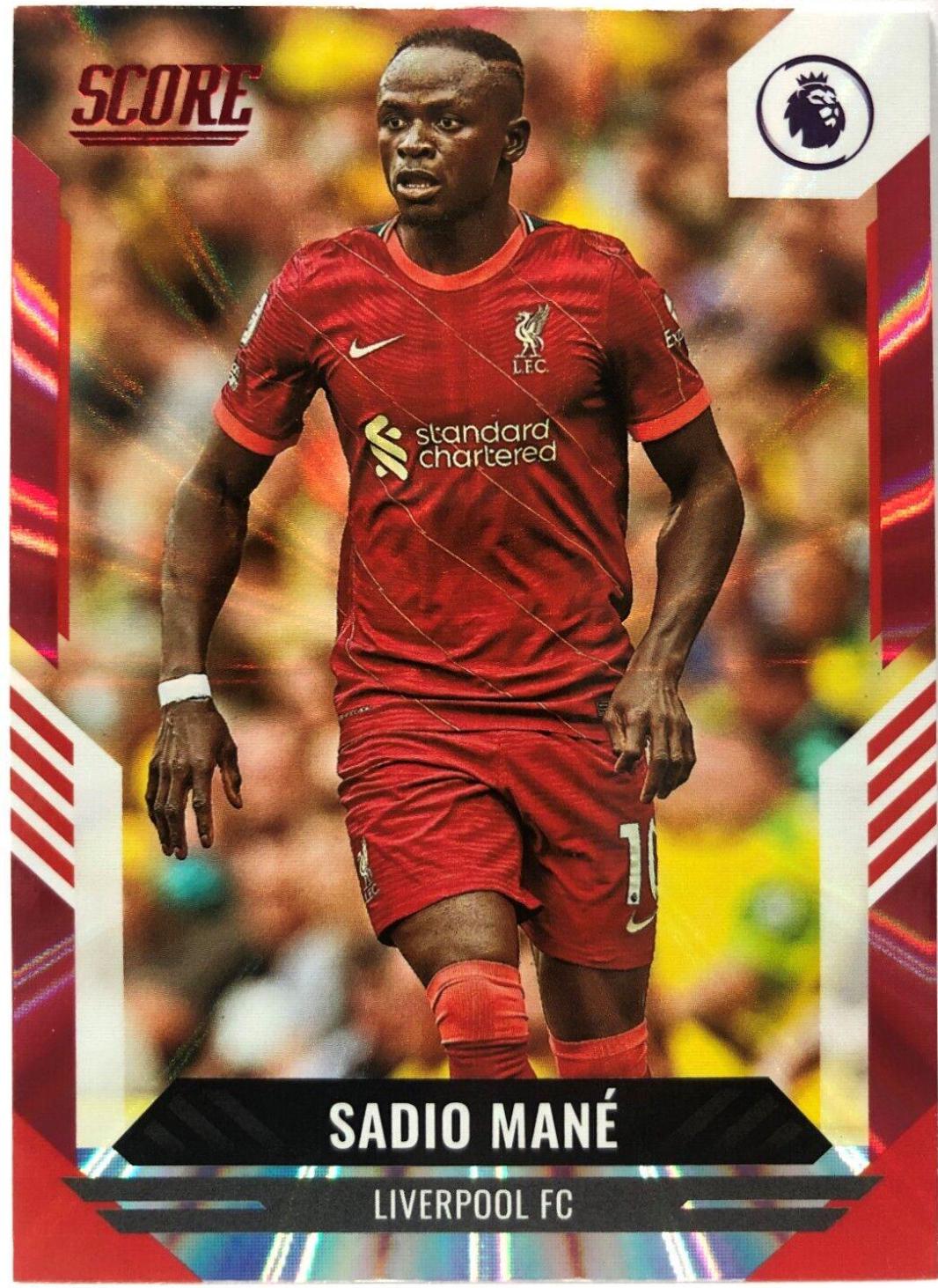 Sadio Mane #38 2021 Panini Score Premier League
