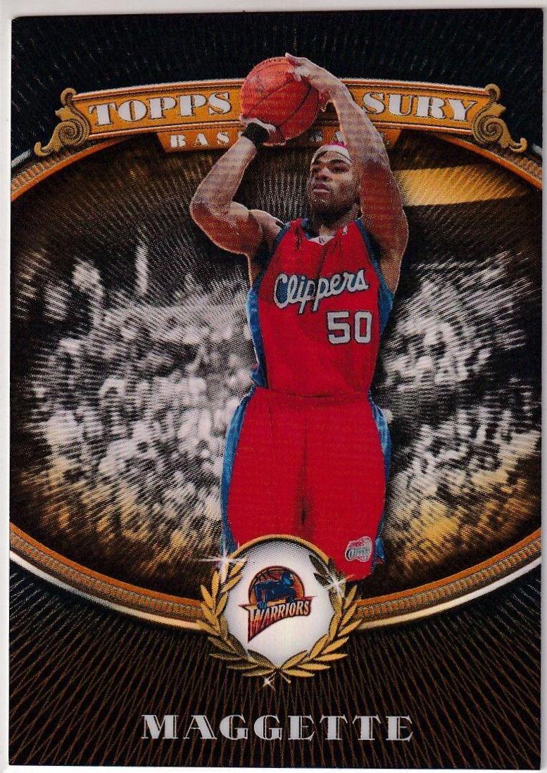 Corey Maggette Silver Refractor #50 Basketball Cards 2008 Topps Treasury