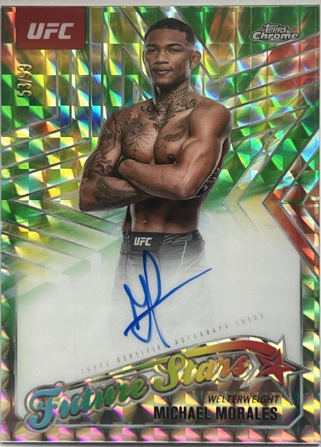 Michael Morales [Geometric Green Refractor] #FSA-MS Prices | 2025