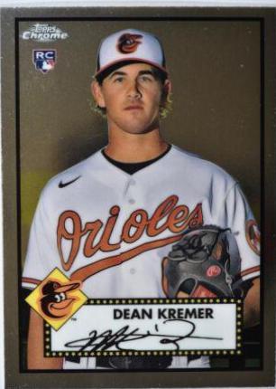 Dean Kremer #26 Baseball Cards 2021 Topps Chrome Platinum Anniversary