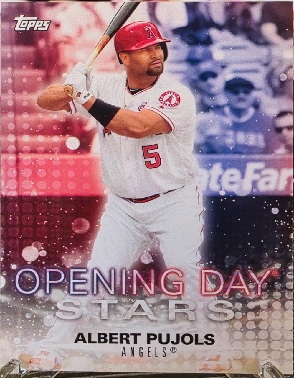 Albert Pujols #ODS-AP Baseball Cards 2018 Topps Opening Day Stars
