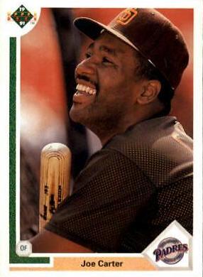 Joe Carter #226 Baseball Cards 1991 Upper Deck