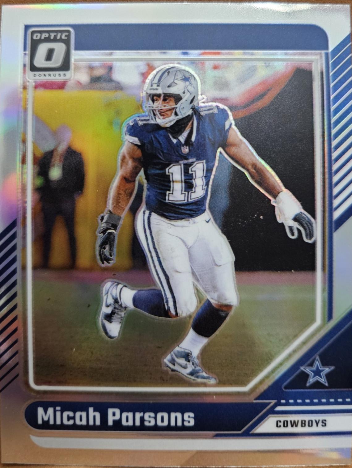 Micah Parsons #56 Football Cards 2024 Panini Donruss Optic