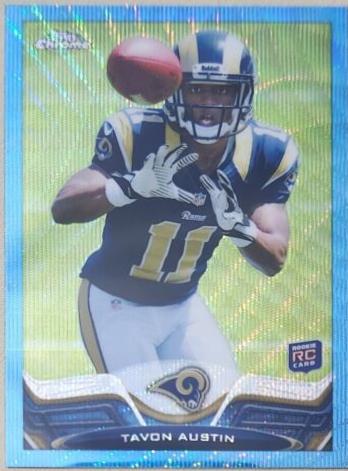 Tavon Austin [Blue Wave Refractor] #117