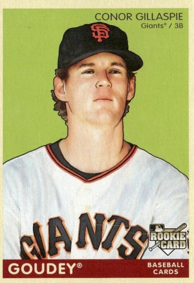 Connor Gillaspie #169 Baseball Cards 2009 Upper Deck Goudey
