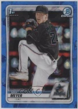 Max Meyer #BD-50 2020 Bowman Draft Sapphire Baseball
