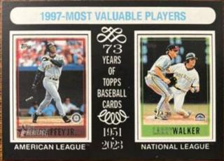 Ken Griffey Jr. / Larry Walker