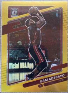 Bam Adebayo [Gold] #148 Prices | 2021 Panini Donruss Optic