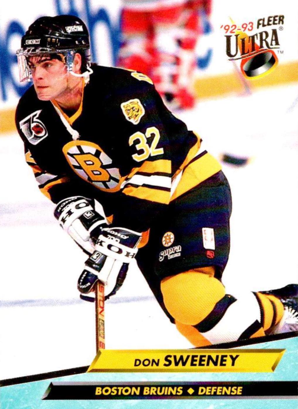 Don Sweeney #257 1992-93 Ultra Hockey