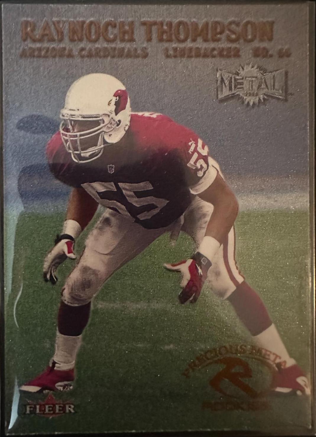 Raynoch Thompson #244 Football Cards 2000 Metal