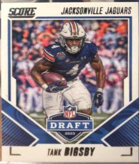 Tank Bigsby #17 Football Cards 2023 Panini Score NFL Draft