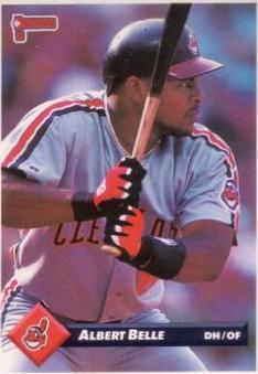 Albert Belle #435 1993 Donruss Baseball