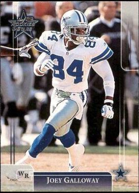 Joey Galloway #25 Football Cards 2002 Leaf Rookies & Stars