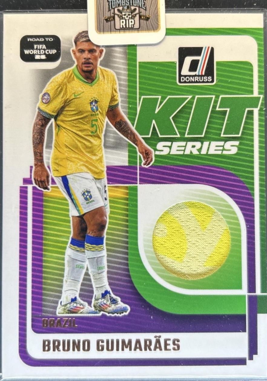 Bruno Guimaraes #KS-BG 2025 Panini Donruss Road To FIFA Kit Series