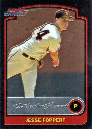 Jesse Foppert #20 Baseball Cards 2003 Bowman Chrome Draft Picks