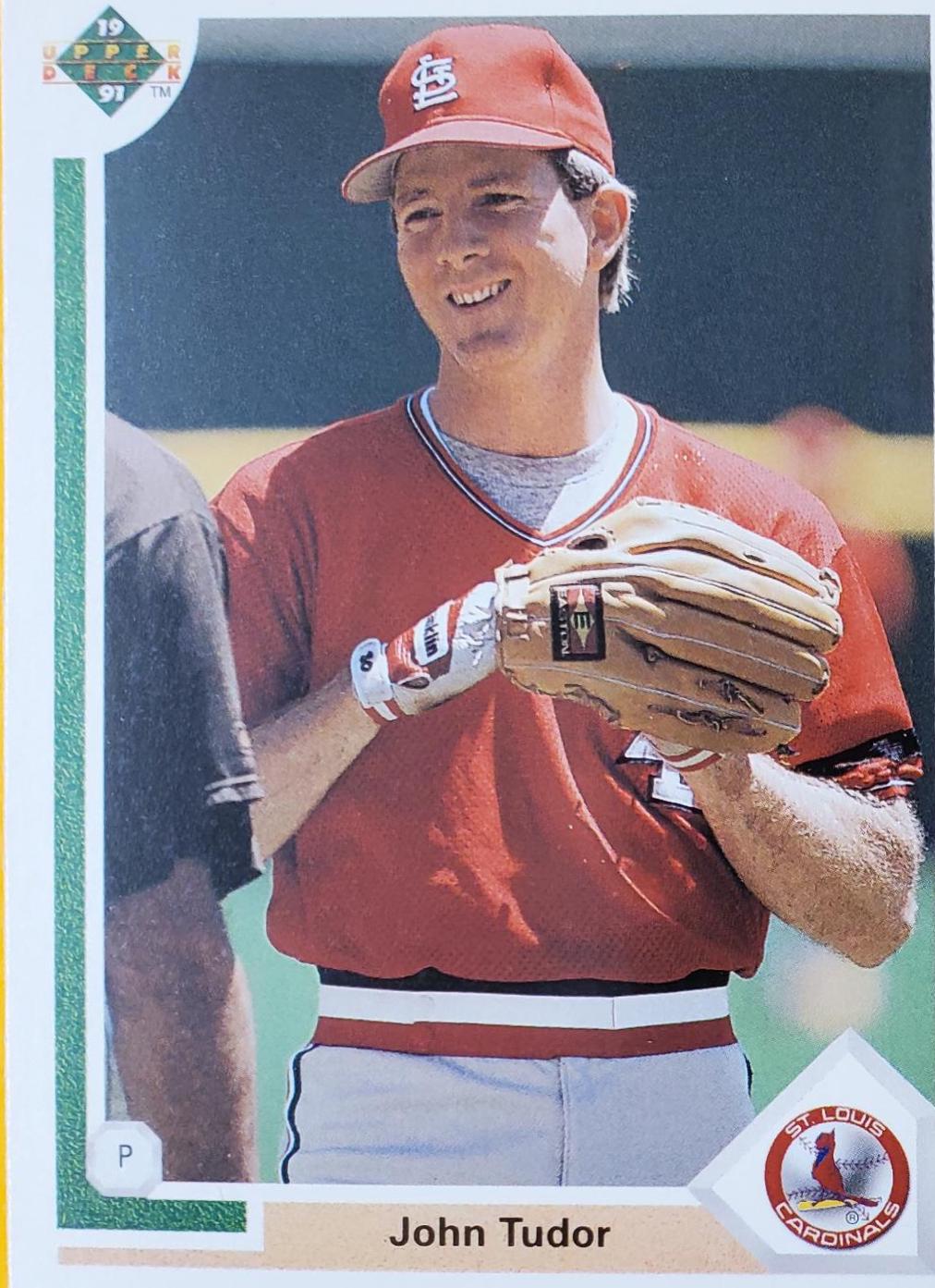 John Tudor #329 Baseball Cards 1991 Upper Deck