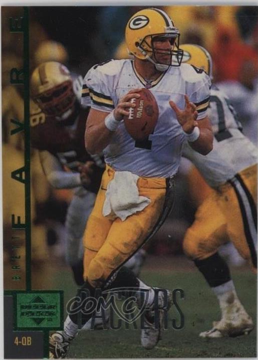Brett Favre #1 1998 Upper Deck Shopko Green Bay Packers II Football