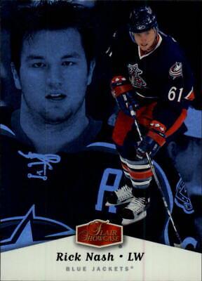 Rick Nash #32 Hockey Cards 2006 Flair Showcase