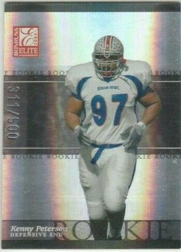 Kenny Peterson #167 2003 Panini Donruss Elite Football