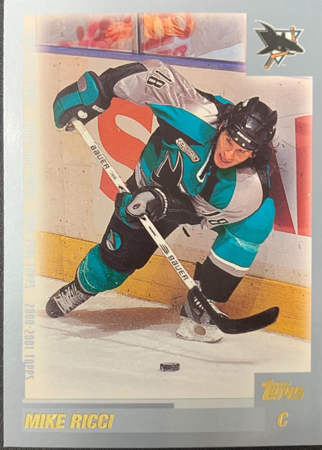 Mike Ricci #27 Hockey Cards 2000 Topps
