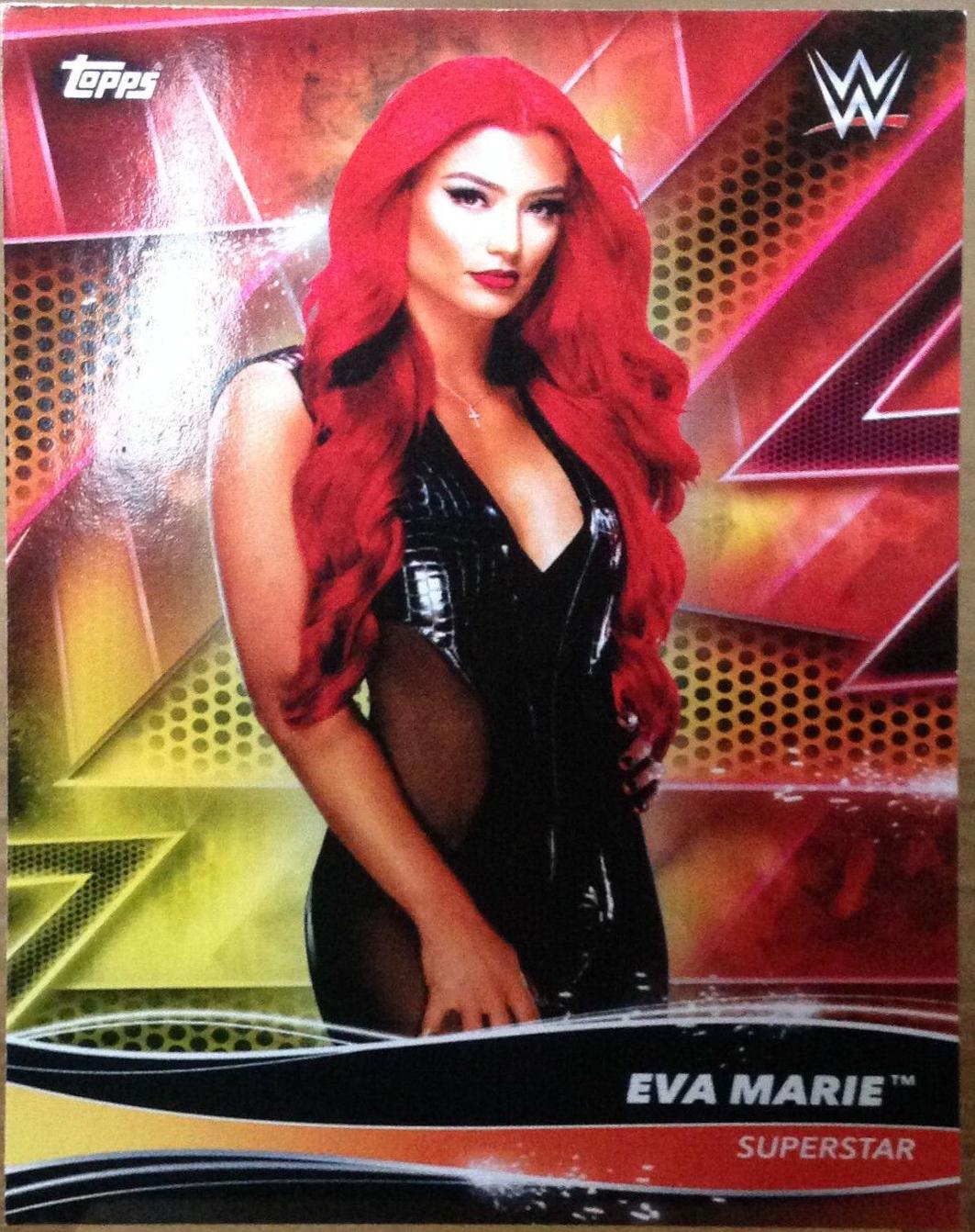 Eva Marie #39 Wrestling Cards 2021 Topps WWE Superstars
