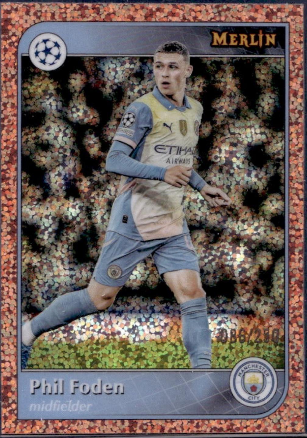 Phil Foden [Rose Gold Speckle Refractor] #47