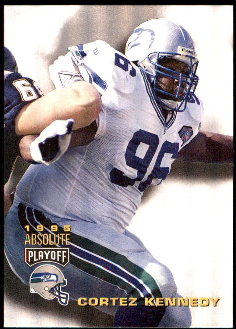 Cortez Kennedy #53 1995 Playoff Absolute Football