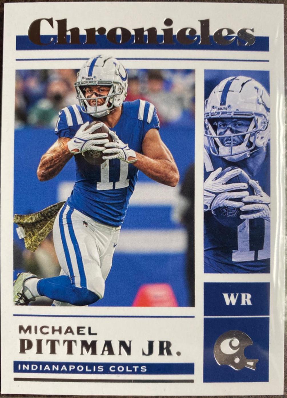 Michael Pittman Jr. #11 Football Cards 2022 Panini Chronicles