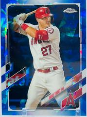Mike Trout #27 Baseball Cards 2021 Topps Chrome Sapphire Prices
