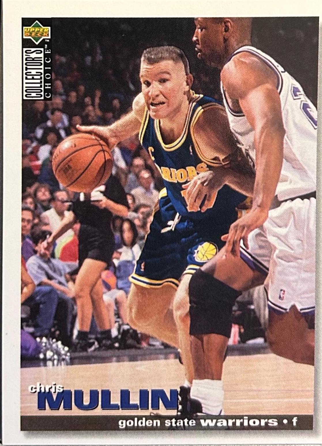 Chris Mullin #53 Basketball Cards 1995 Collector's Choice International Italian