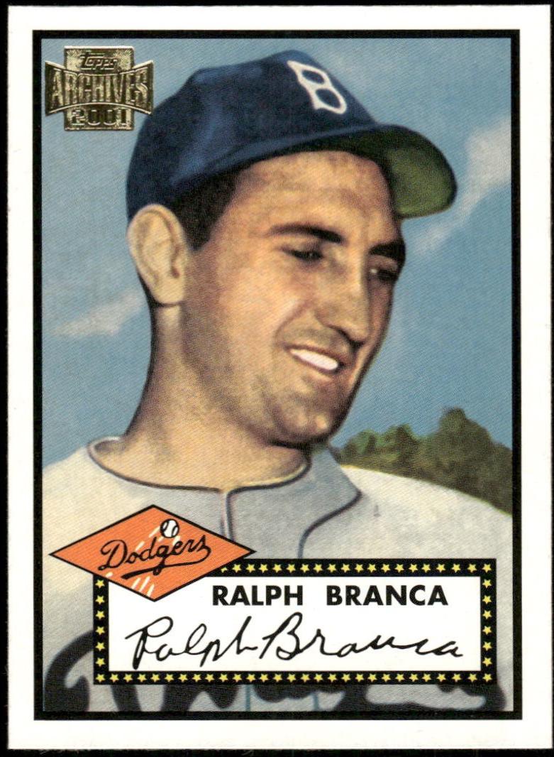 Ralph Branca #326 2001 Topps Archives Baseball