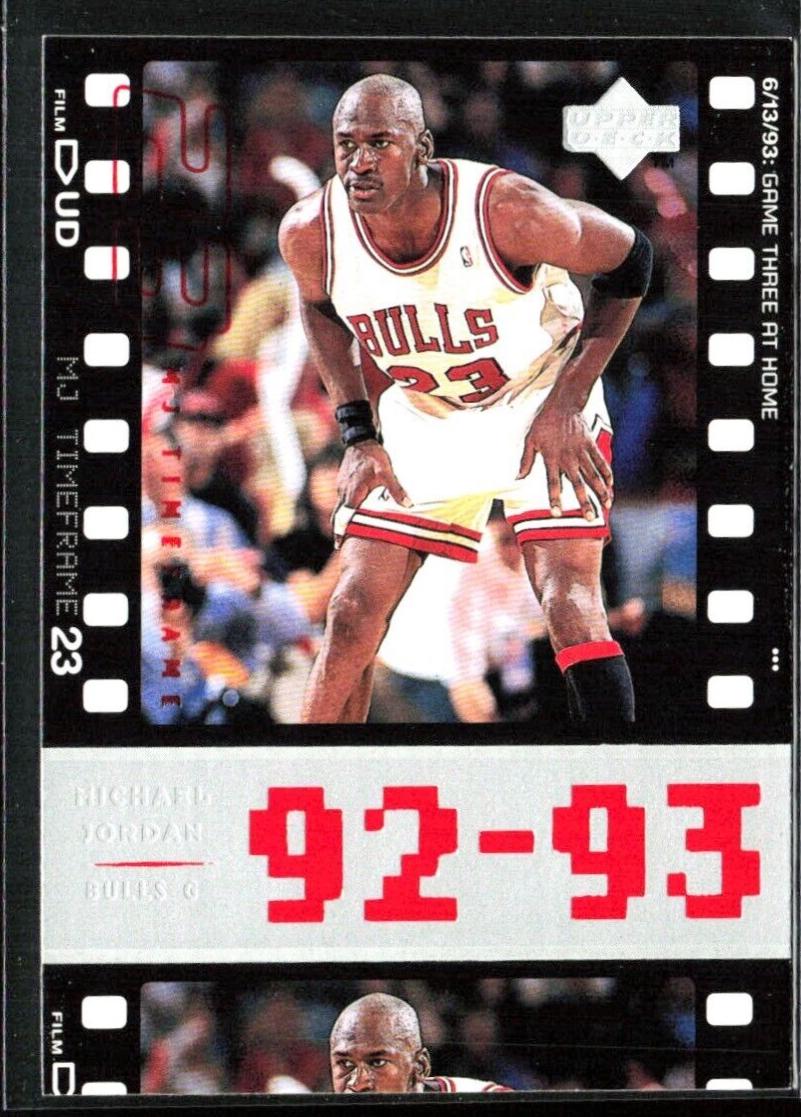 Michael Jordan #64 Basketball Cards 1998 Upper Deck MJ Living Legend