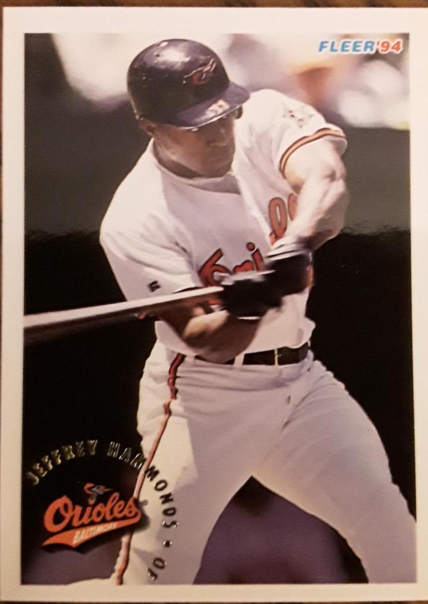 Jeffrey Hammonds #5 Baseball Cards 1994 Fleer