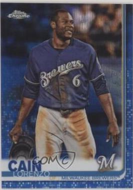 Lorenzo Cain [Blue Wave Refractor] #29