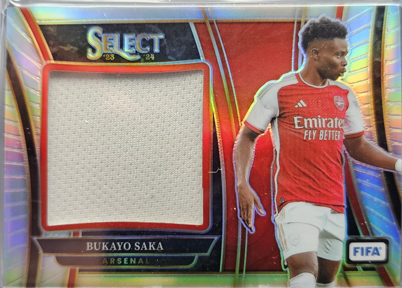 Bukayo Saka #JS-BS 2023 Panini Select FIFA Jumbo Swatch