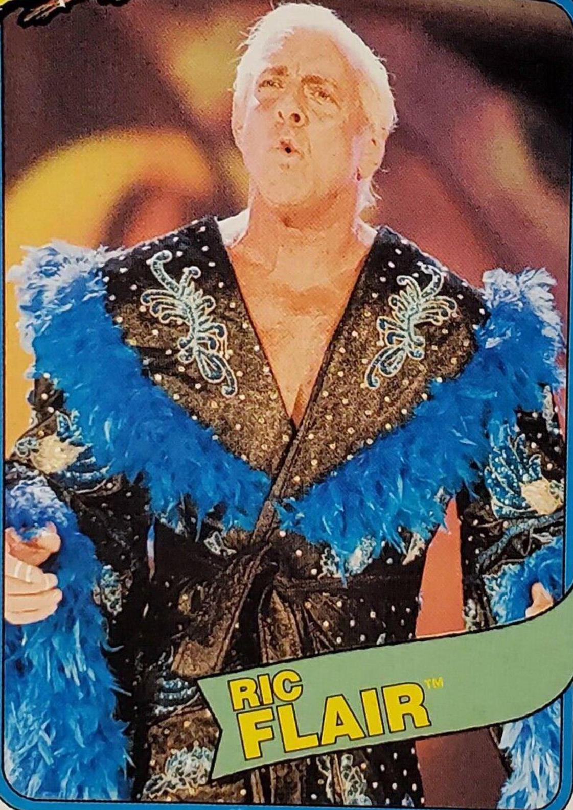 Ric Flair #56 Wrestling Cards 2007 Topps Heritage III WWE