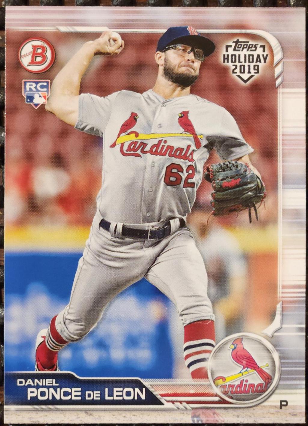 Daniel Ponce De Leon #TH-DPL Baseball Cards 2019 Topps Holiday Bowman