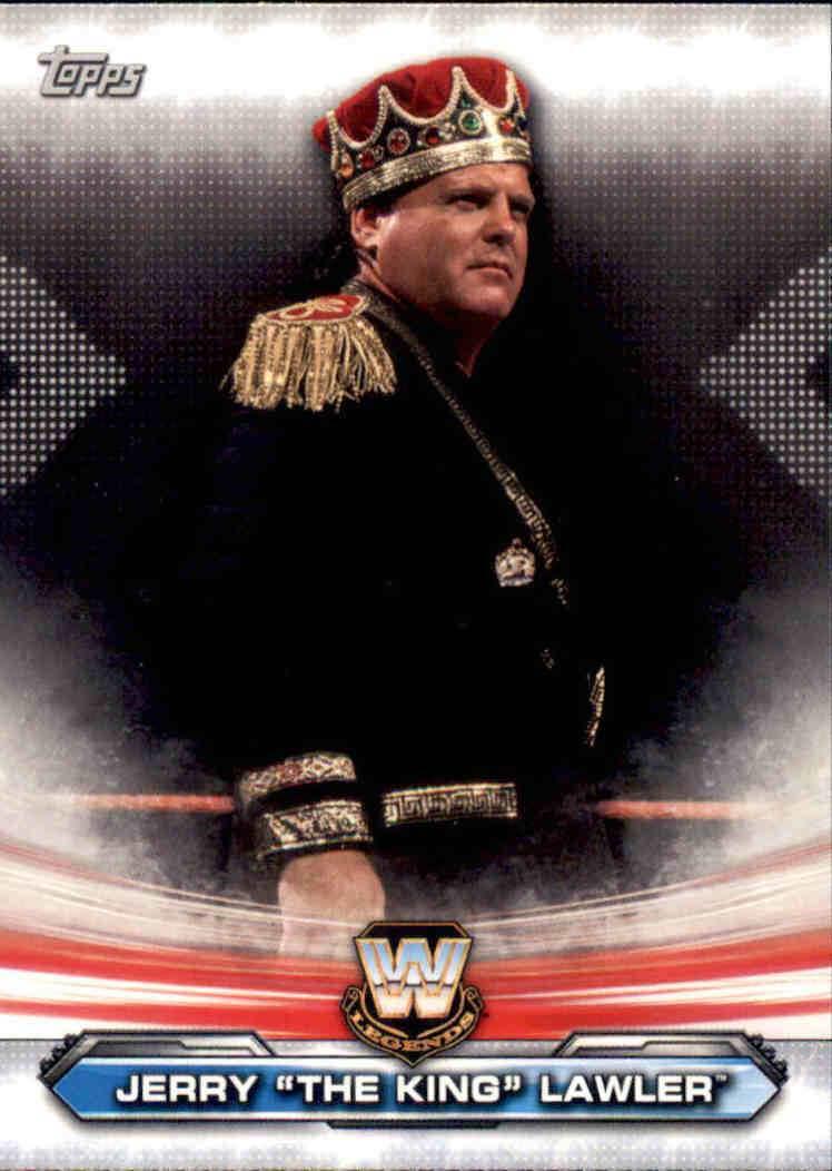 Jerry 'The King' Lawler #LR-6 Wrestling Cards 2019 Topps WWE Legends of Raw