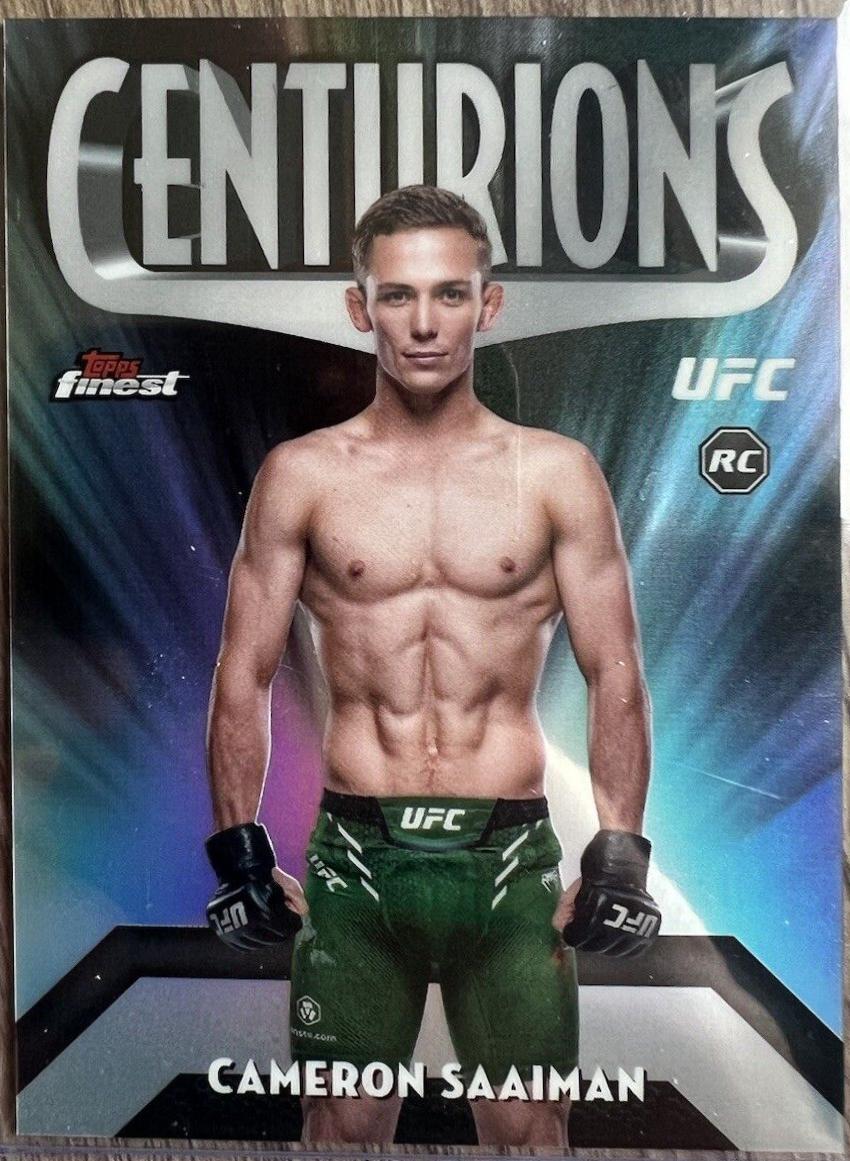 Cameron Saaiman #CEN-16 Ufc Cards 2024 Topps Finest UFC Centurions